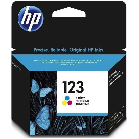 Image sur HP 123 cartouche d'encre trois couleurs