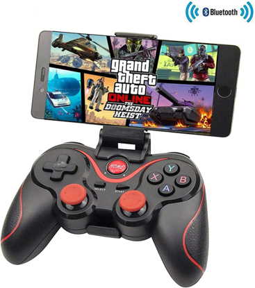 Agrandir l'image de Manette de jeux bluetooth  X3 sans fil pour iOS/Android/PC/MAC/TV Box/PS/VR Image de Manette de jeux bluetooth  X3 sans fil pour iOS/Android/PC/MAC/TV Box/PS/VR