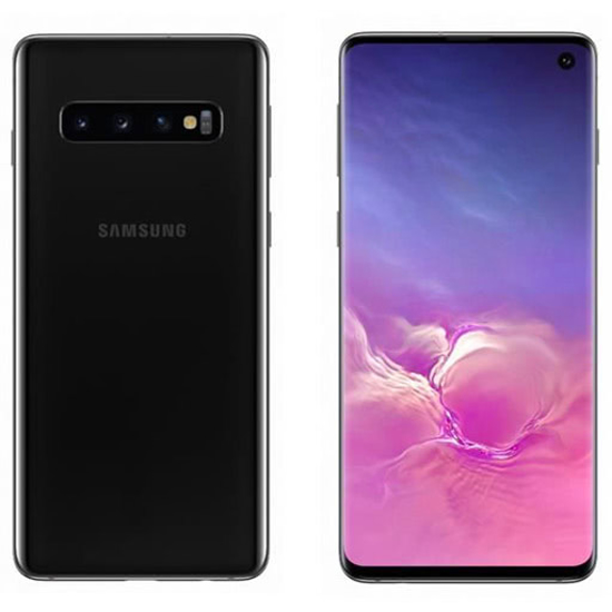 Image sur Samsung Galaxy S10 - 2 Sim - 6.1 - 128Go/8Go Ram - Black - Garantie 3Mois