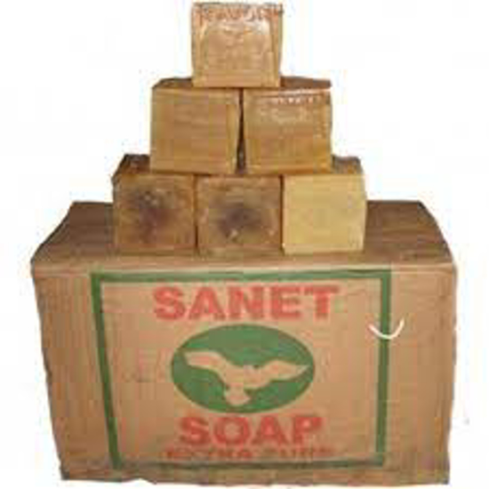 Image sur Savon de ménage SANET - 400 g - 1 Carton de 60 morceaux