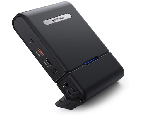 Image sur Chargeur Portable RAVPower 30000mAh 150W chargeur secteur Portable avec charge 60W PD pour MacBook Laptops tablettes iPhone 12 Pro