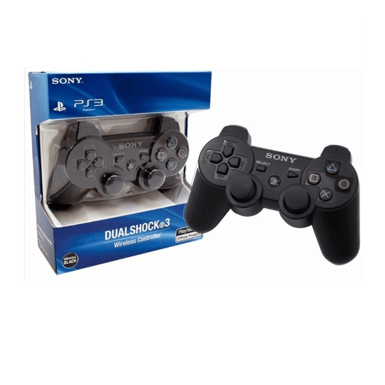 Image sur Manette sans fil pour Playstation3 Bluetooth Manette de jeu pour PS3 avec Double Vibration Six Axes Télécommande