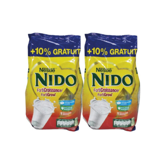 Image sur Sachet de lait en poudre NIDO - 365g + 37G x2