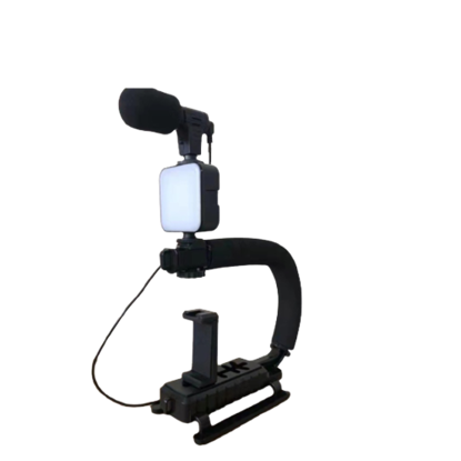 Image de KIT DE VLOGGING Video-Making AY - 49U TRÉPIED SUPPORT DE TÉLÉPHONE