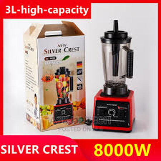 Image sur Robot mixeur silver Crest 8000 watts -2 bols