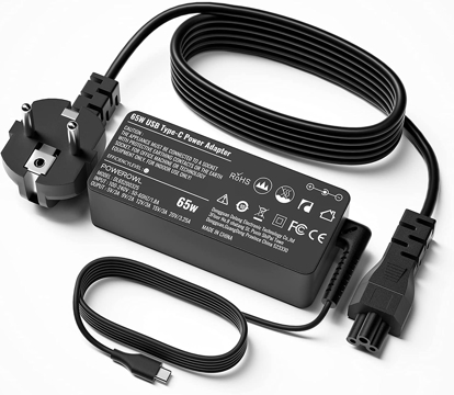 Adaptateur de Charge USB-C vers Ordinateur Portable DELL 7.4 x 5.0mm, Noir  - Français