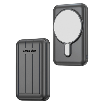 Image de Batterie Externe Green Monaco Magsafe 10000mAh 22.5W - Noir - 6 mois