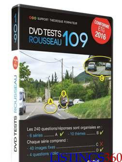 Image sur DVD Formation: Code De La Route Rousseau Dvd (Nouveau Code 2016+) 1.6 Gb