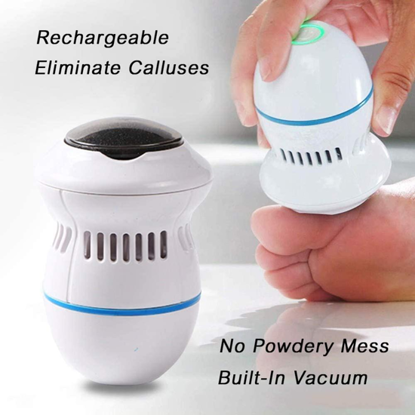Agrandir l'image de Ponceuse à pied électrique multifonction de charge USB élimination des callosités de la peau morte dispositif de pédicure pour les soins des pieds Image de Ponceuse à pied électrique multifonction de charge USB élimination des callosités de la peau morte dispositif de pédicure pour les soins des pieds