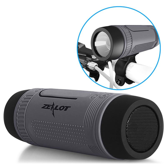 Image sur Haut-parleur  ZEALOT  S1  Bluetooth -Etanche  -Power Bank Intégré - 4000Mah