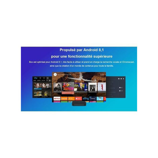 Image sur XIAOMI Mi Box S Avec Android TV, Miracast, 4K Et Assistant Google à Distance (Version Internationale Officielle De La Mi Box 4)