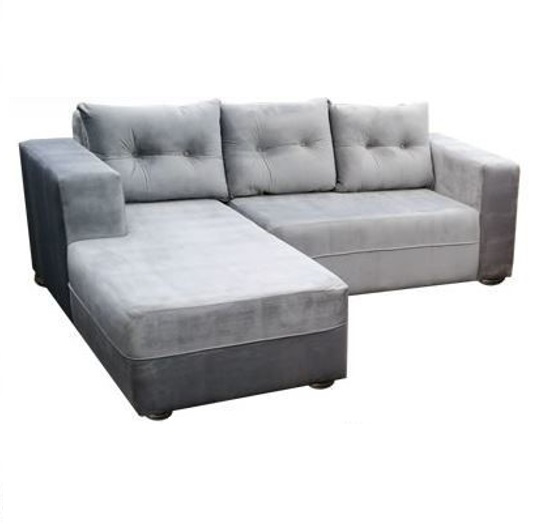 Image sur Canapé Sofa En Velour - 03Places - Gris