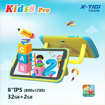 Image sur Tablette éducative X-tigi  Kids8 Pro  - 32Go / 1Go - 8Mpx / 2Mpx - vert -  13 mois de garantie