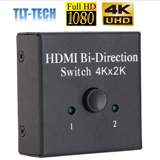 Image sur Commutateur HDMI prenant en charge le port HDMI 3D jusqu'à 1080P et résolution 4K x 2K, 5,1 Gbps, commutateur HDMI bidirectionnel