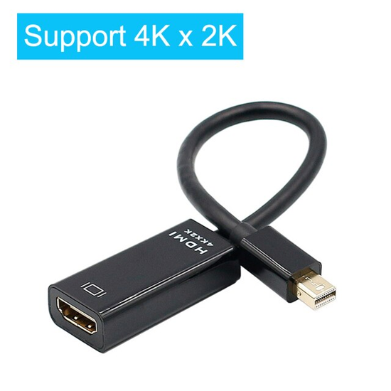 Image sur Adaptateur Mini Display vers HDMI 4k 1080P pour projecteur TV DP 1.4 pour Apple Macbook Air Pro