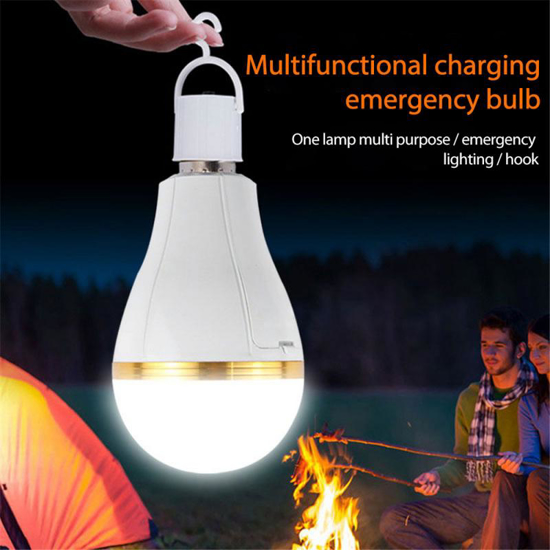 Image sur Ampoule LED B22 20W Lampe de Secours LED avec Double Batterie et Recharge Automatique