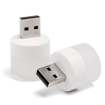 Image sur Veilleuse USB, mini ampoule LED, veilleuse enfichable, petites veilleuses, blanc chaud, ampoule USB pour chambre, salle de bain, couloir, chambre d'enfant, cuisine, lampe USB de voiture, 6PS (6 blanches)