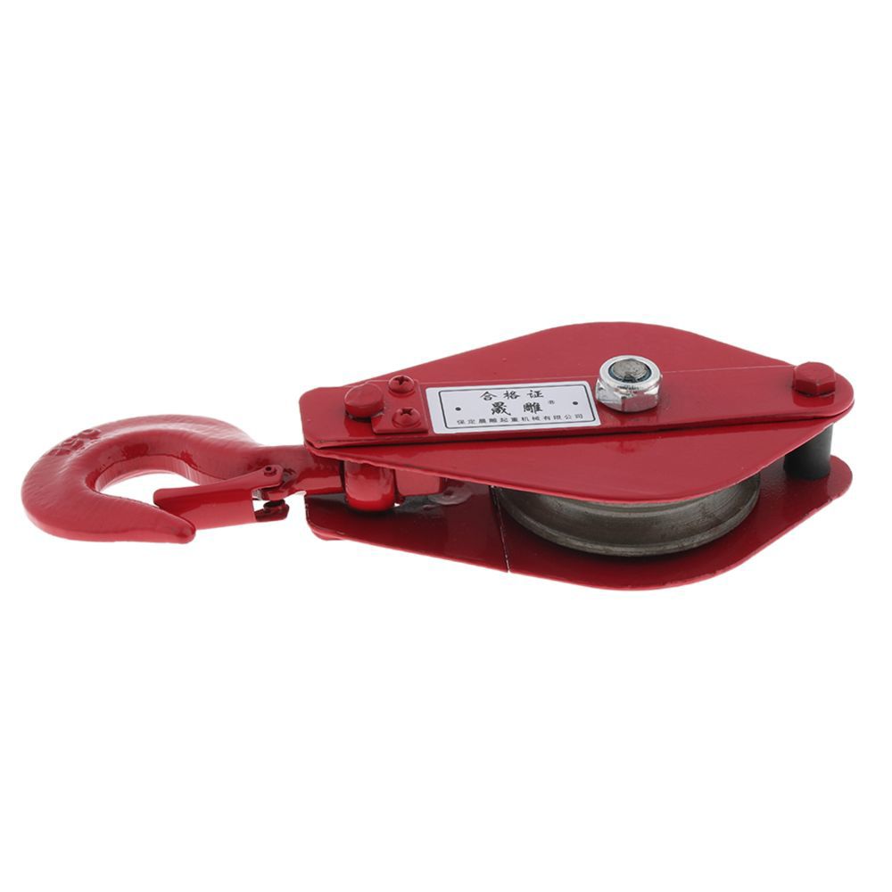 Pièces Poulie Simple Galvanisée Siège à Rouleau Fixe Poulie à Roulement à Billes Poulie De