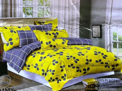 Image de 2 Drap 2 Places + 2 Taies D'Oreiller - Multicolore