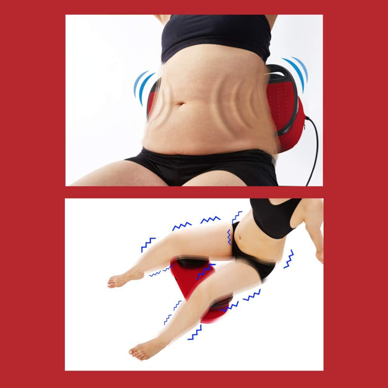 Image sur Machine d'exercice de vibration YAMAN Swing Beat - Machine de fitness de vibration de pièces de corps - Équipement de formation à domicile pour la perte de poids et le massage par tonification et thérapie
