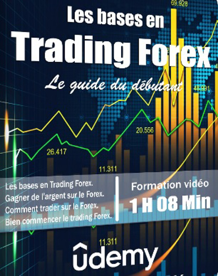 Image sur Udemy – Les bases en Trading Forex – Le guide du débutant - 1h 08 min.