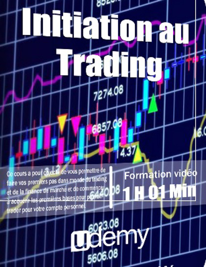 Image sur DVD Udemy – Initiation au trading - 1h 01 min.