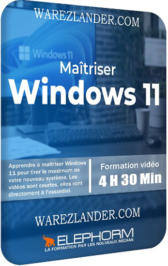 Image sur DVD Elephorm – Maîtriser Windows 11 - 4h 30