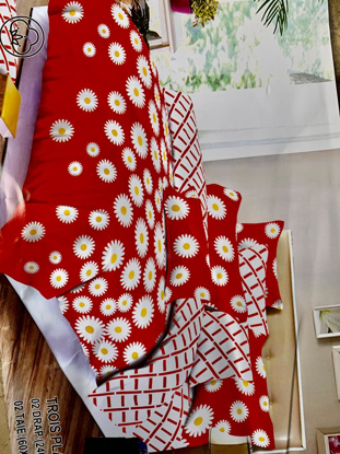 Image de 2 Drap 3 Places + 2 Taies D'Oreiller - Multicolore