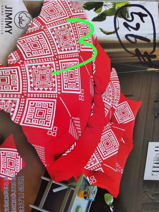 Image de 2 Draps 3 Places + 2 Taies D'Oreiller - Vert floral