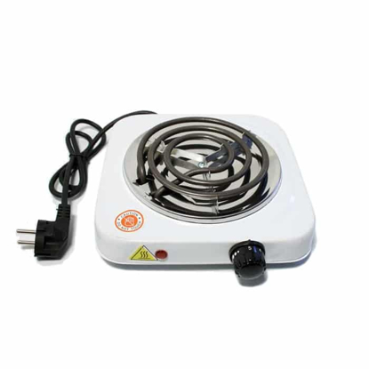 Image de Plaque De Cuisson Electrique - 1 Foyer - Blanc -