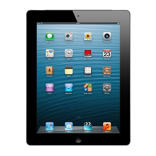 Image sur Apple iPad 2, A1395, Wi-Fi - tablette - 16 Go - 9.7" IPS (1024 x 768) Reconditionné D Europe