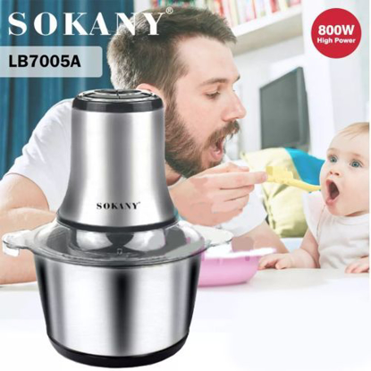 Image de Sokany Wonder Chopper  - 800W - 4.0L- garantie de 03 mois