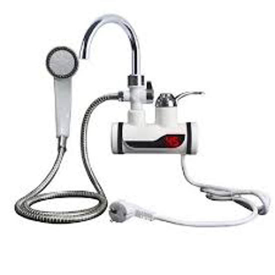 Image sur Robinet d'eau chaude avec affichage numérique, robinet d'eau chaude à chauffage électrique rapide, robinet d'eau à chauffage électrique