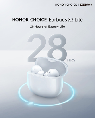 Image de HONOR CHOICE Écouteurs X3 Lite Blanc 6 Mois