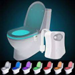 Image sur Veilleuse LightBowl   pour cuvette de toilette activée par le mouvement 8 couleurs vives
