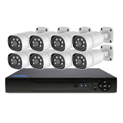 Image de Vidéo surveillance AHD 8 caméras 5.0 mpx - 25000 KIT DVR 8CH AHD