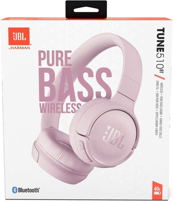 Image de Casque JBL T510BT ROSE - 6 Mois