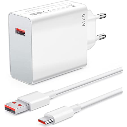 Image de Xiaomi Mi Fast Charger Chargeur Rapide avec GaN Blanc, 65W, USB - Version française