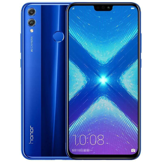 Huawei Honor 8X-2SIM- 128GB ROM - 6GB RAM-20+2MP - 3750mAh