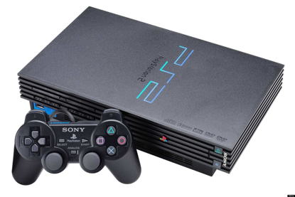 Image de sony playstation 2  pucer avec deux manettes et 15 jeux offerts plus cle usb 16 giga ( reconditionner dusine ) - garentie 6mois