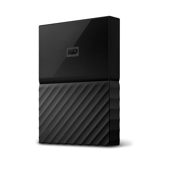 Image sur Disque dur externe portable WD - My Passport 4To Noir - avec sauvegarde automatique et protection par mot de passe, compatible PC, Xbox et PS4