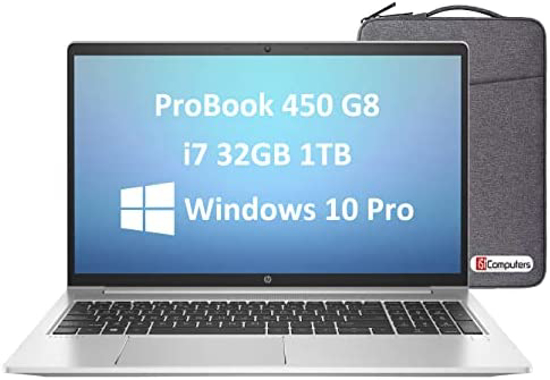 HP ProBook 450 G8 Notebook - Intel Core i7 1165G7 / 2.8 GHz - Win 11 Home Plus - Iris Xe Graphics - 8 Go RAM - 512 Go SSD NVMe, HP Value - 15.6" IPS 1920 x 1080 (Full HD) - Wi-Fi 6 - brochet argent aluminium -