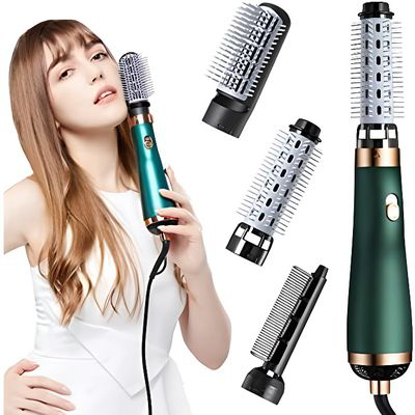 Agrandir l'image de Sèche-cheveux ionique 3 en 1, brosse à Air chaud améliorée, peigne à bigoudis Image de Sèche-cheveux ionique 3 en 1, brosse à Air chaud améliorée, peigne à bigoudis