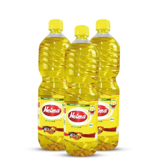 03 bouteilles d'huile de table neima 900 ml