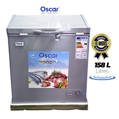 Agrandir l'image de CONGELATEUR COFFRE OSCAR-158L-SILVER-OSC-CF260 Image de CONGELATEUR COFFRE OSCAR-158L-SILVER-OSC-CF260