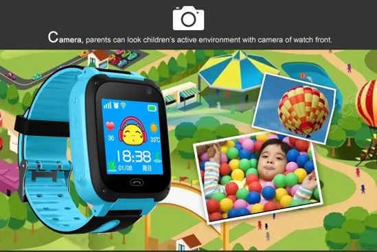 Image sur Montre Connectée / Appels / GPS Pour Enfant - Camera HD - 1.44" Colorful Touch  - Idino BT-01 kids