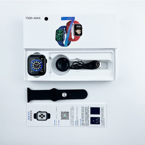 Image sur Montre Intelligente - T500+ Pro Max  - Smart Watch - Serie 7 - Noir