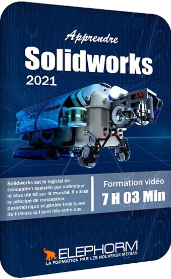Image sur Formation Elephorm – Apprendre Solidworks 2021 - 7h 03 Min - 14 Go
