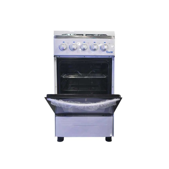 Image sur Cuisinière à gaz Oscar-OCS-C50S- 4 Foyers - 50*50 - Gris - Allumage automatique