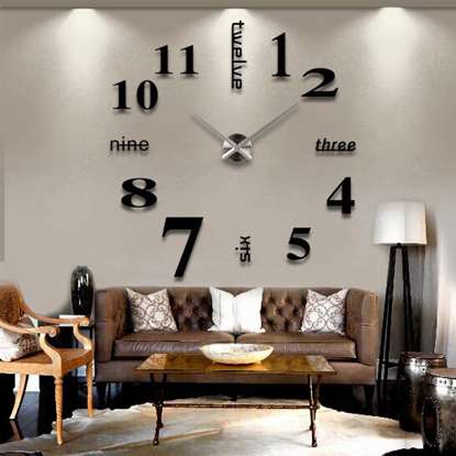 Image de horloge murale design 3D-Autocollant